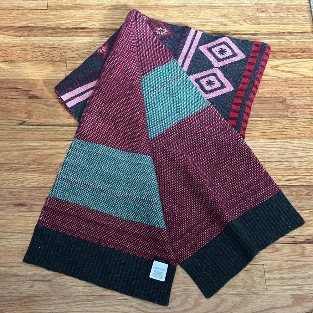 J.CREW winter scarf wool and cashmere blend